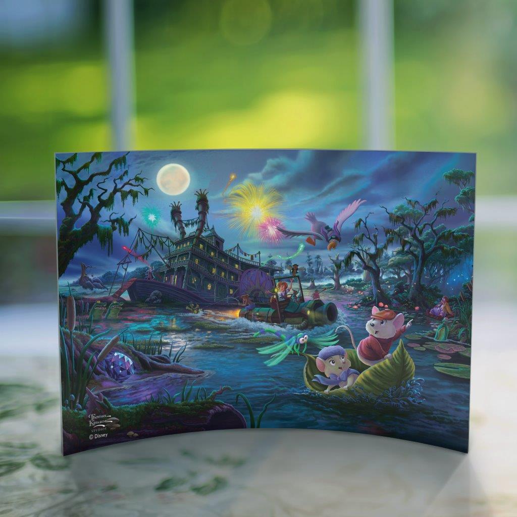 Disney (The Rescuers) 10 x 7 Curved Acrylic Print ACP1007CUR840